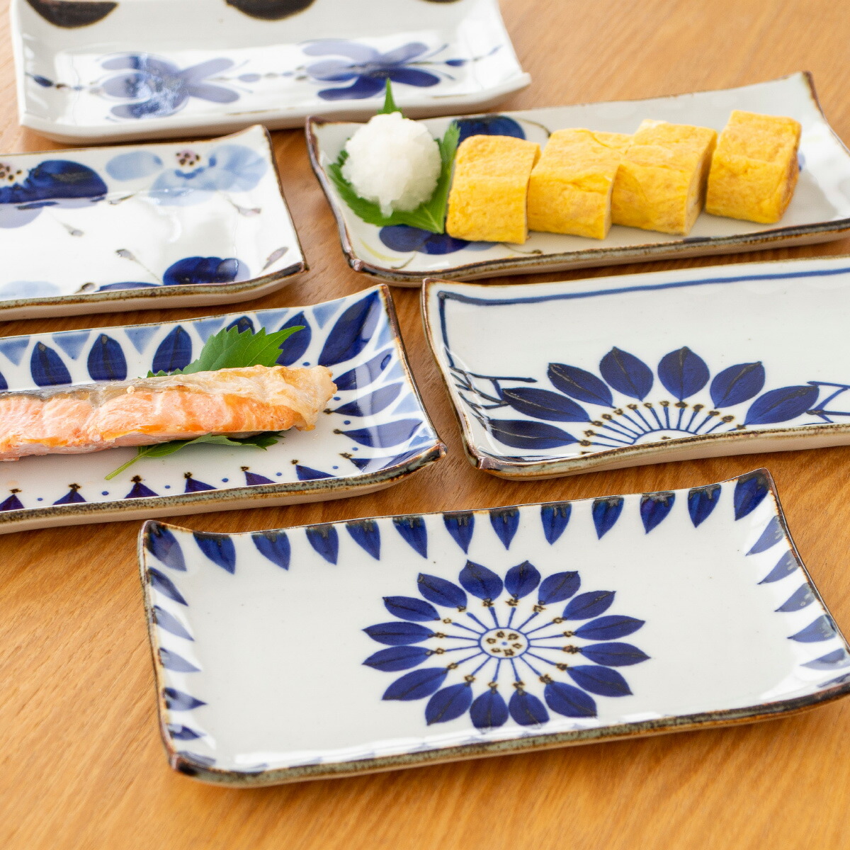 楽天市場】【期間限定SALE】 波佐見焼 翔芳窯 藍の器 長皿 21cm 長角皿