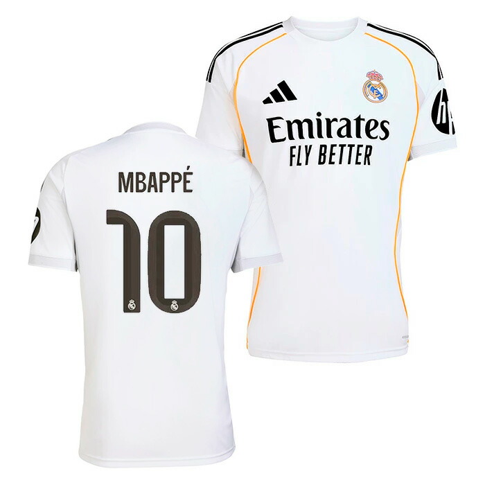 楽天市場】○レアルマドリード 25-26 ホーム 半袖 ユニフォーム No.10