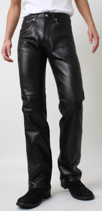 楽天市場】Freedom 日本製 レザーパンツ メンズ 本革 ブーツカット 91