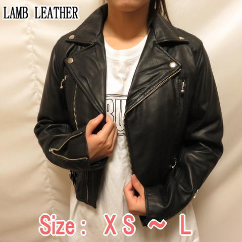 楽天市場】Freedom 革ジャン レディース ラムレザー 大きいサイズ 本革