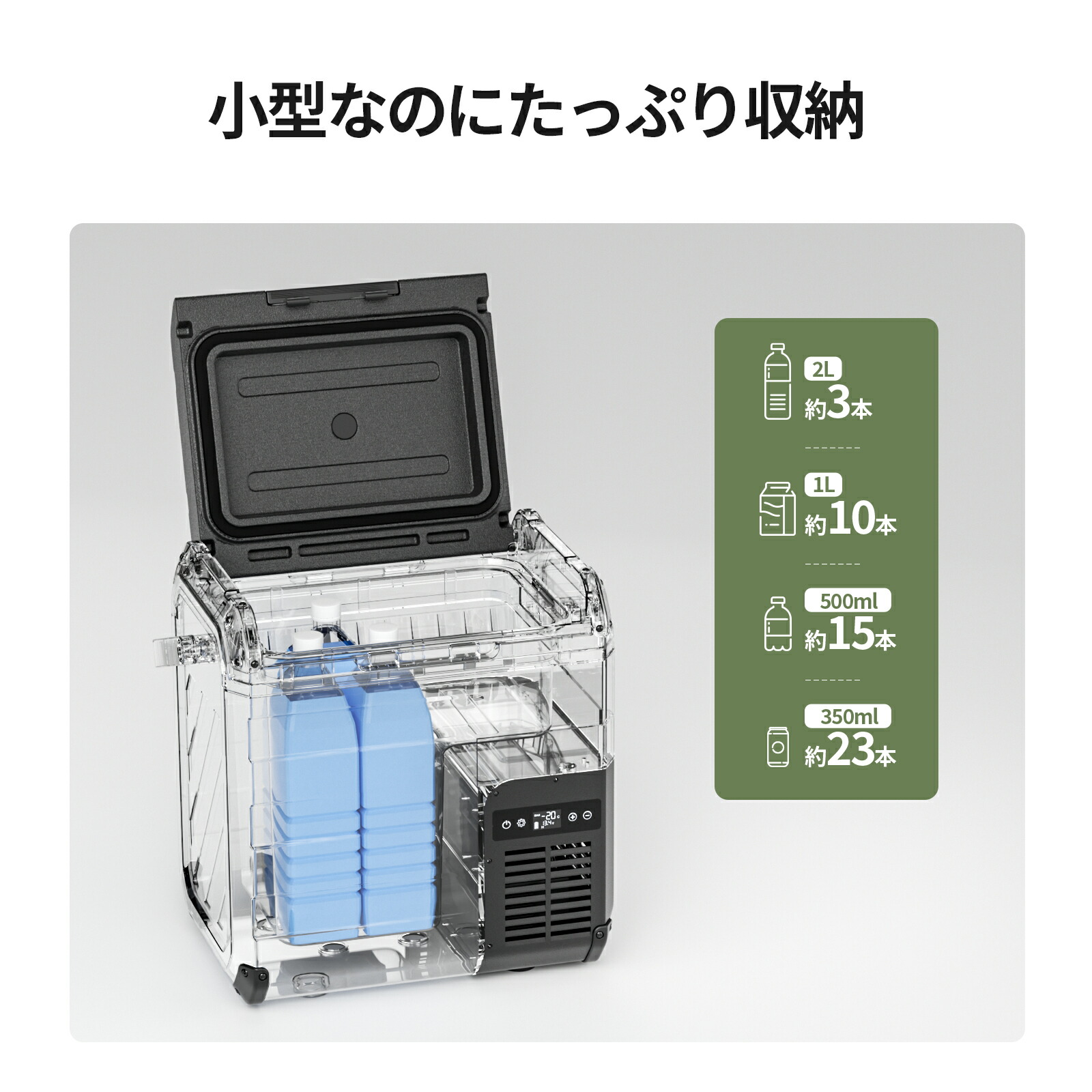 楽天市場】【3/5限定 エントリーでP12倍付き】EENOUR ポータブル冷蔵庫