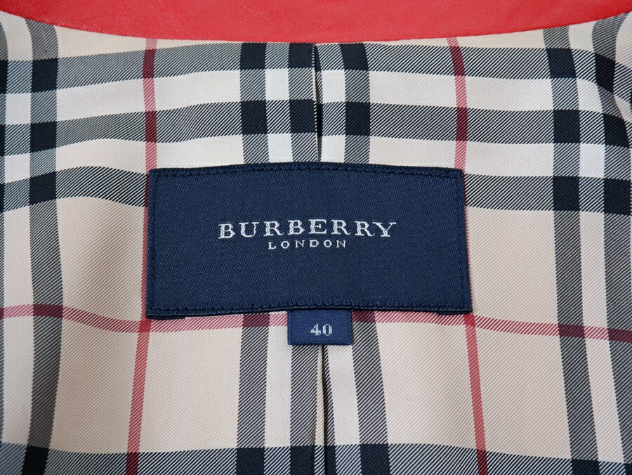 美品✨ BURBERRY LONDON 裏地ノバチェック 40 定番 美品✨ BURBERRY
