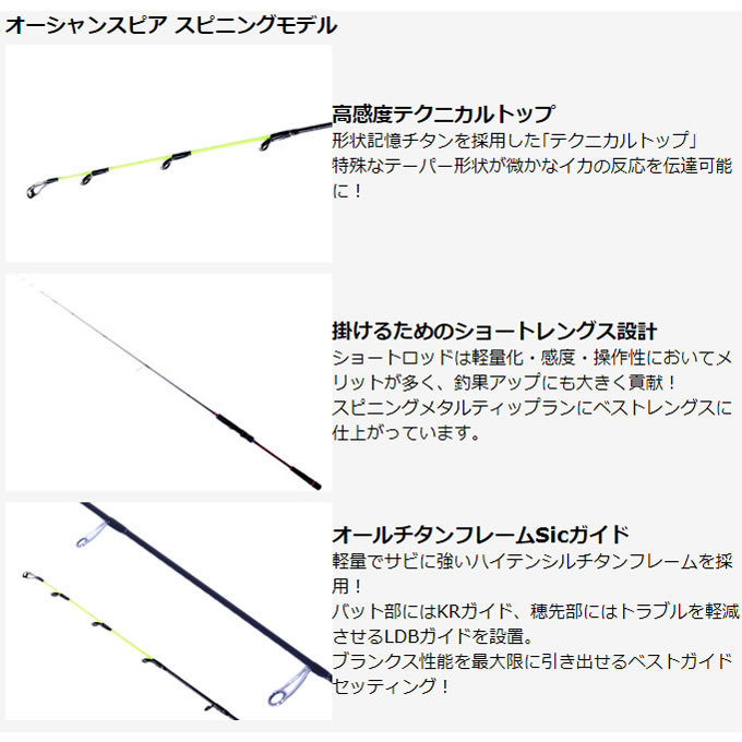 楽天市場】クレイジーオーシャン オーシャンスピア OSP-47SP