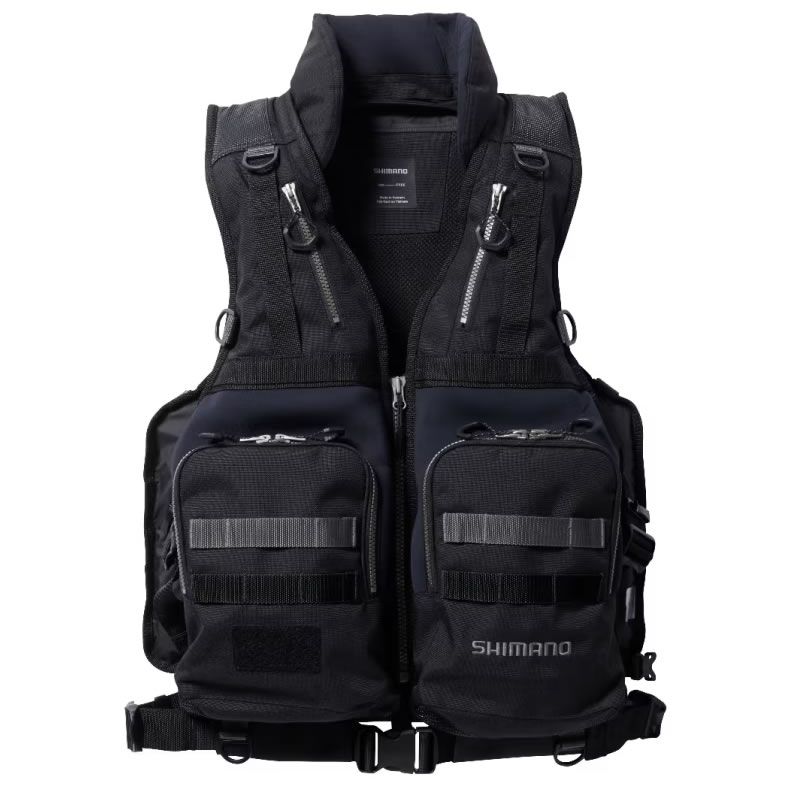 楽天市場】シマノ ロックショアタフベスト ブラック VF-229X (ライフ