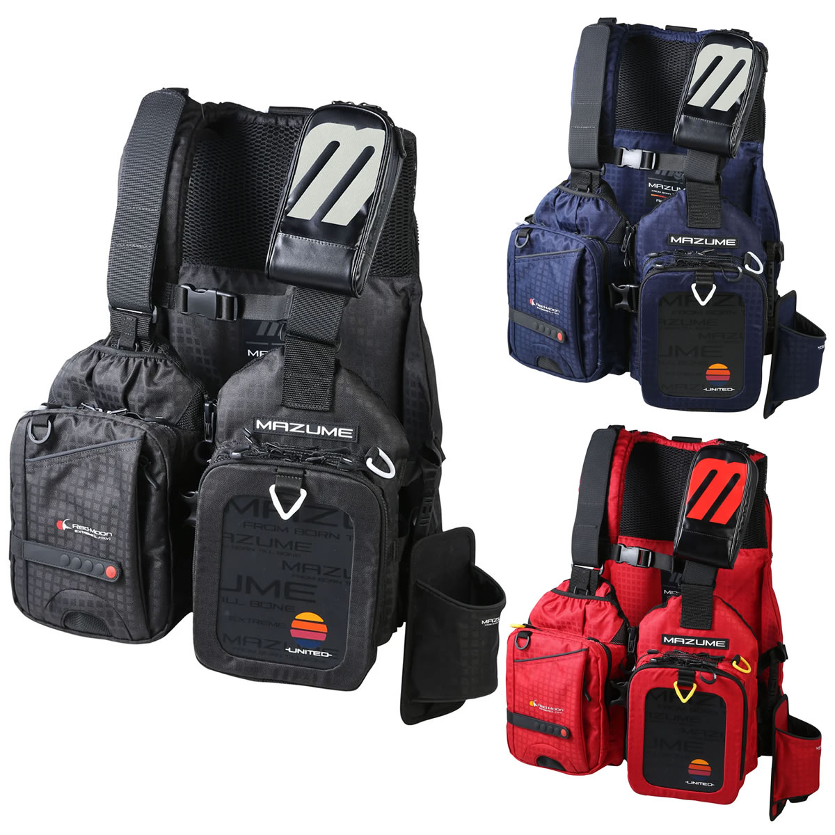 楽天市場】mazume(マズメ) mzレッドムーンライフジャケット9 F MZLJ