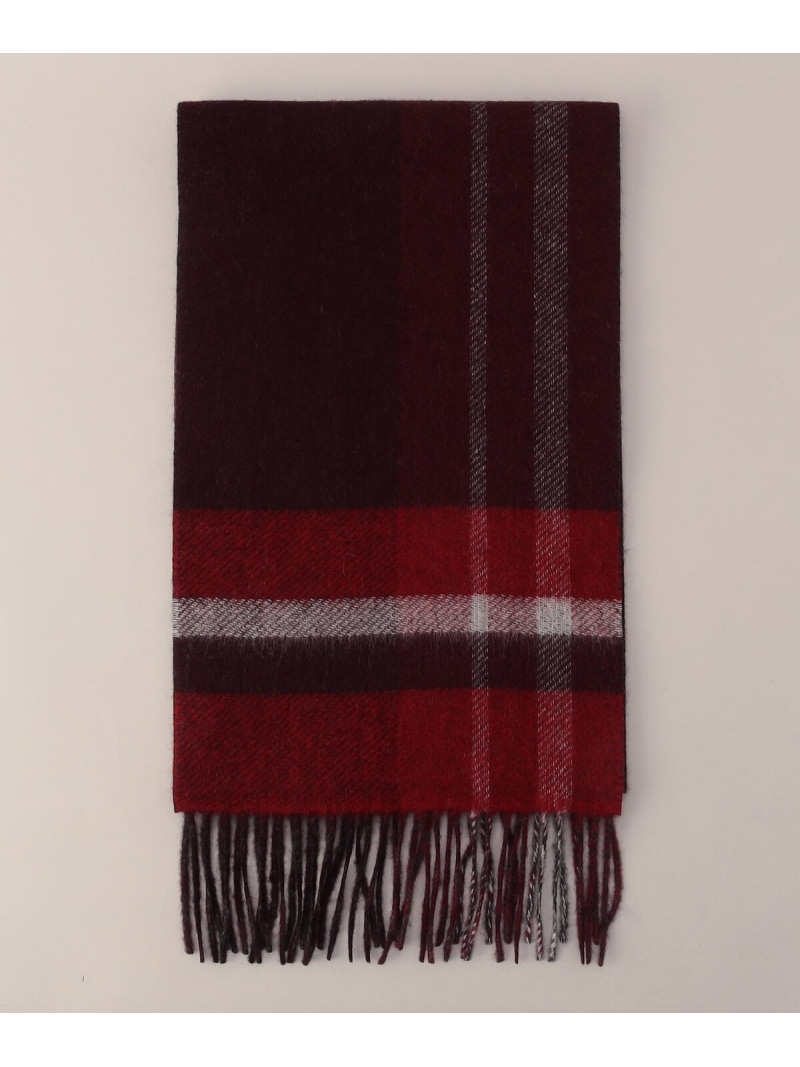 楽天市場】【SALE／40%OFF】【COMME CA MEN】カシミヤチェックマフラー