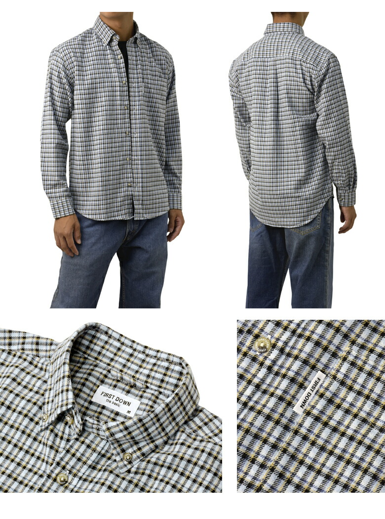 楽天市場】FIRSTDOWN the basic ファーストダウン ボタンダウン