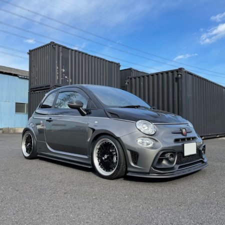楽天市場】THREEHUNDRED ABARTH 595 フロントフェンダーキット（FRP/一