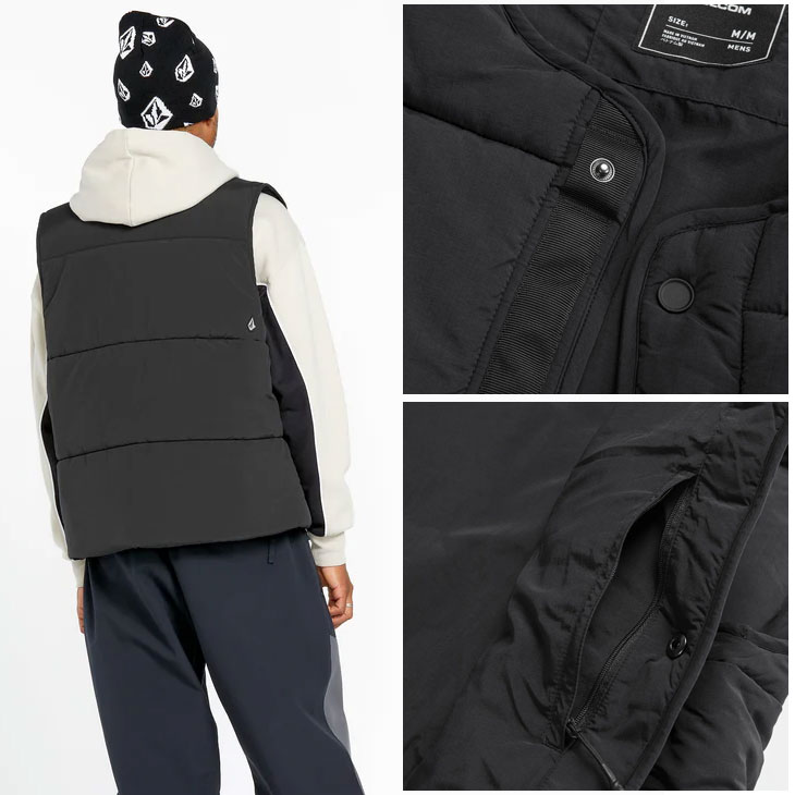 ボ*ヌ様 VOLCOM スノーボードベスト S（USサイズ） VOLCOM ボルコム