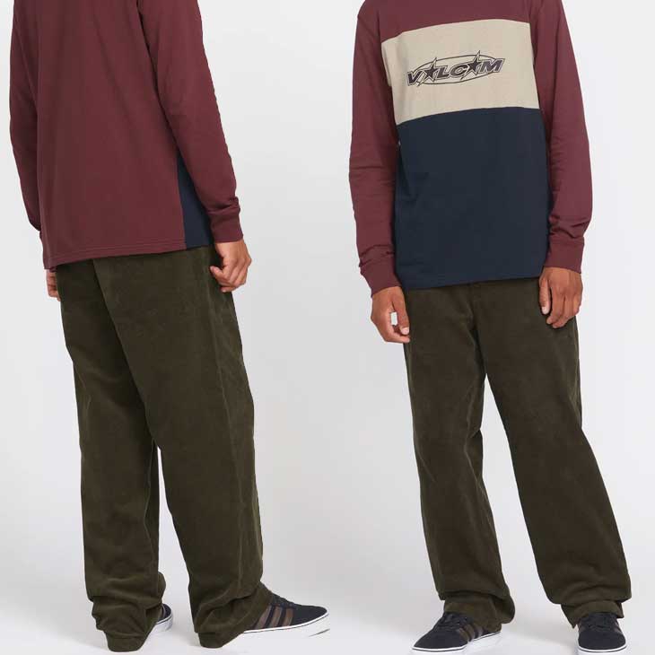 楽天市場】ボルコム VOLCOM パンツ コーデュロイパン チノ 2024秋冬