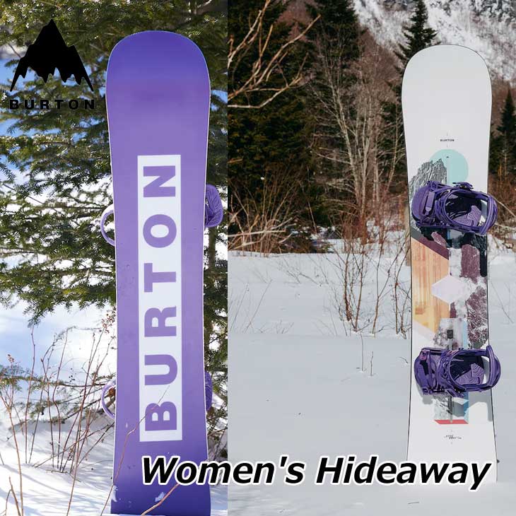 楽天市場】24-25 BURTON バートン レディース ボード Women's Hideaway