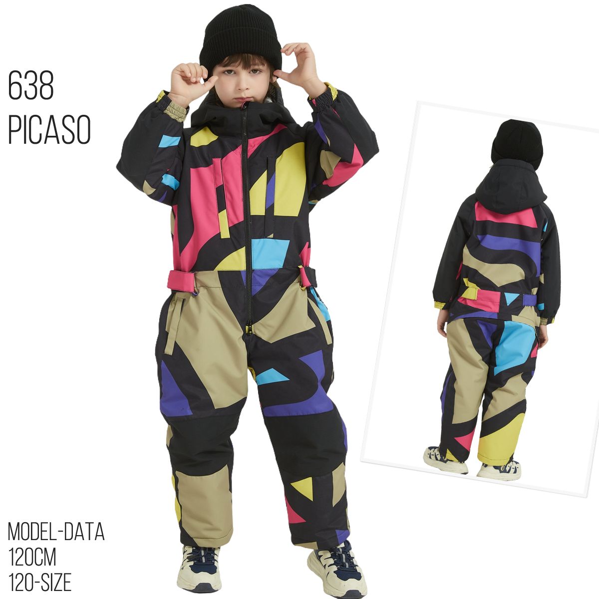 楽天市場】スキーウェア キッズ つなぎ ジャンプスーツ ワンピース 雪