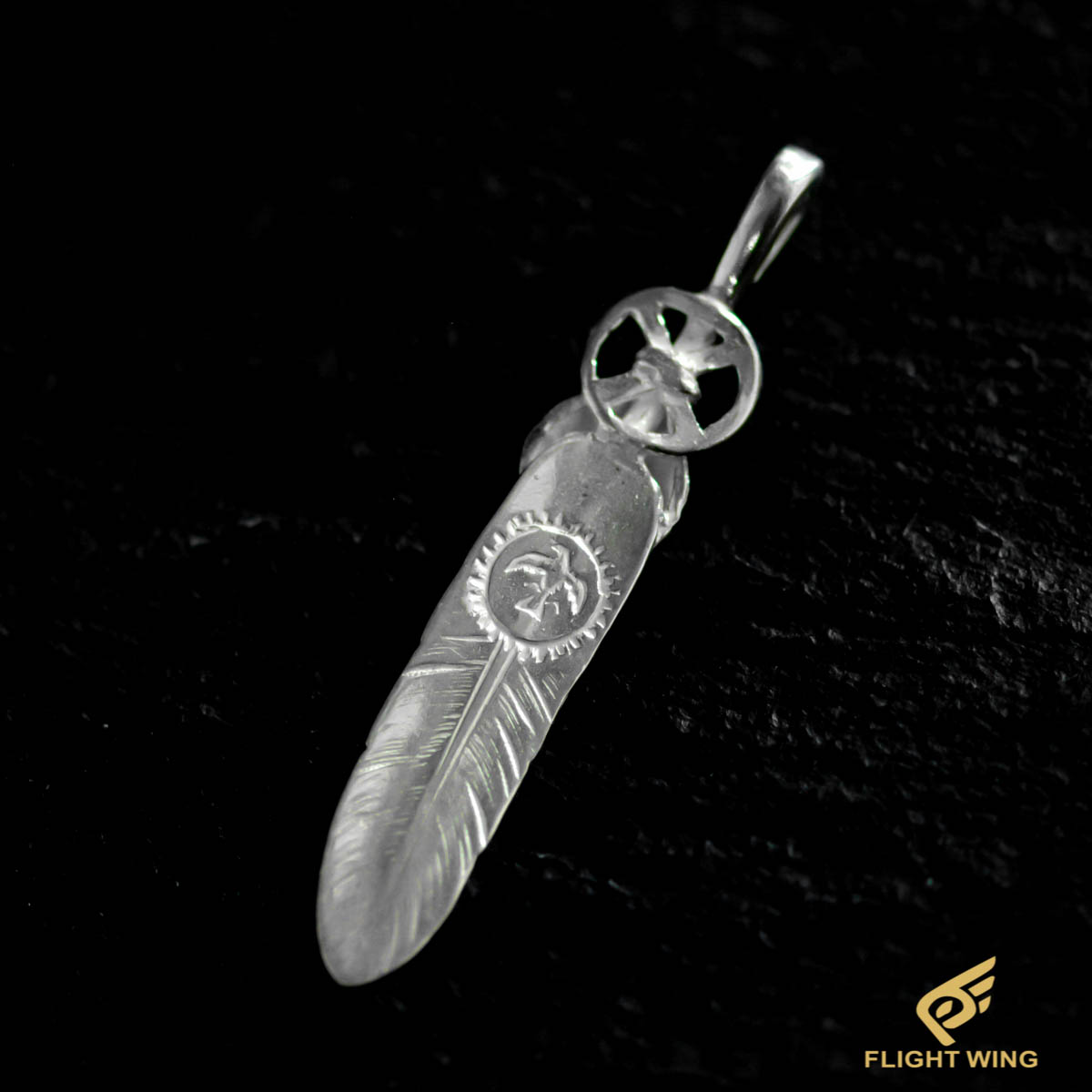 楽天市場】【Goro's ゴローズ】SVハートホイールフェザー(M)【新品