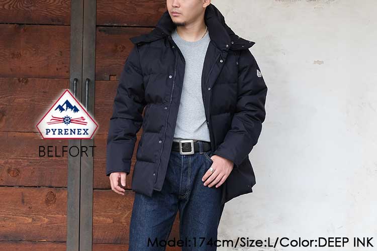 楽天市場】ピレネックス PYRENEX ダウンジャケット BELFRT ベル