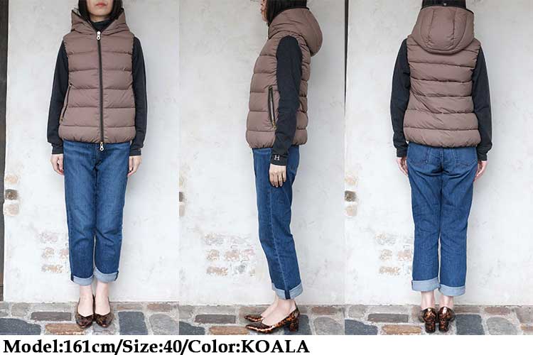 楽天市場】【S】デュベティカ ダウンベスト レディース フェベラトレ