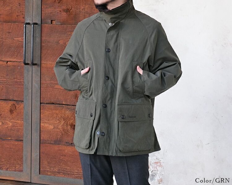 楽天市場】Barbour バブアー OS PEACHED BEDALE ビデイル ピーチスキン