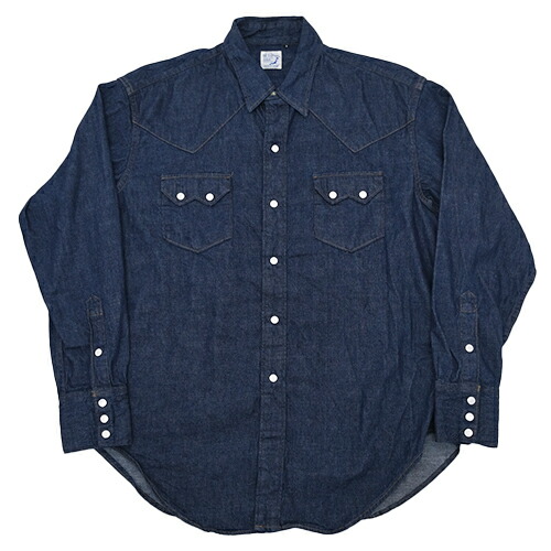 楽天市場】orSlow オアスロウ 01-8124-81 Denim Western Shirt デニム