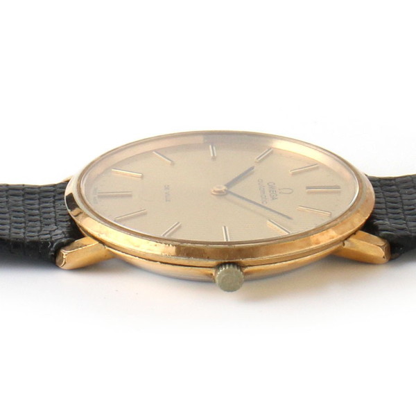 楽天市場】【中古】OMEGA オメガ デビル 自動巻き 腕時計 ゴールド文字