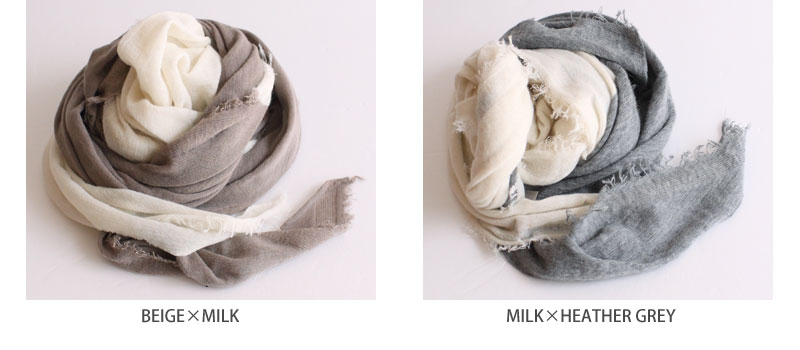 楽天市場】【GRISAL−グリサール】カシミヤ100%のバイカラーストール