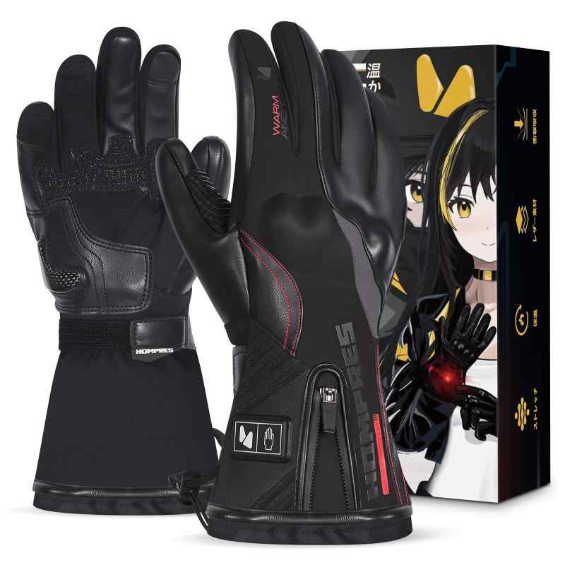 楽天市場】hompres 電熱グローブ バイク用の通販