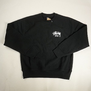 楽天市場】STUSSY ステューシー STOCK PARIS CREW BLACK パリ限定