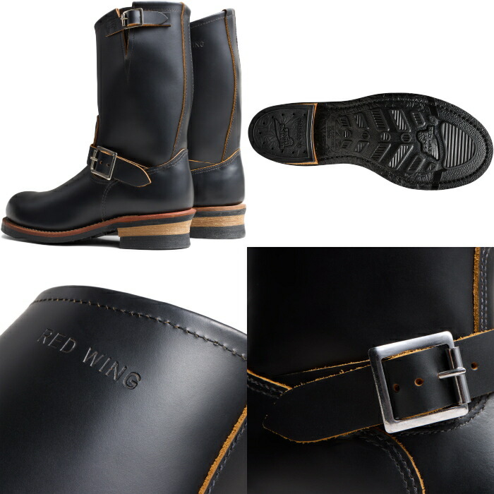 楽天市場】RED WING 2966 レッドウィング エンジニアブーツ Black