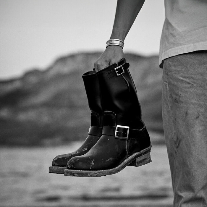 楽天市場】RED WING 2966 レッドウィング エンジニアブーツ Black