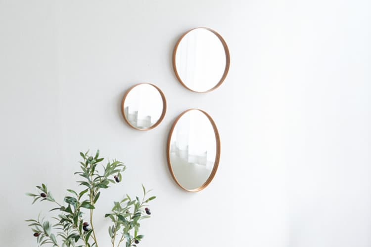 楽天市場】シェーカーラウンドミラー 320mm Shaker Round mirror