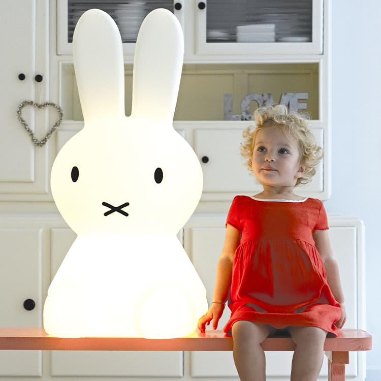楽天市場】ミッフィーランプ XL 80cm MM-001 Miffy Lamp XL ミスター