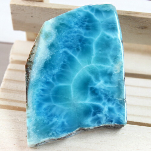 楽天市場】希少激レア品 ドミニカ産 ラリマー スライス 原石〔 天然石