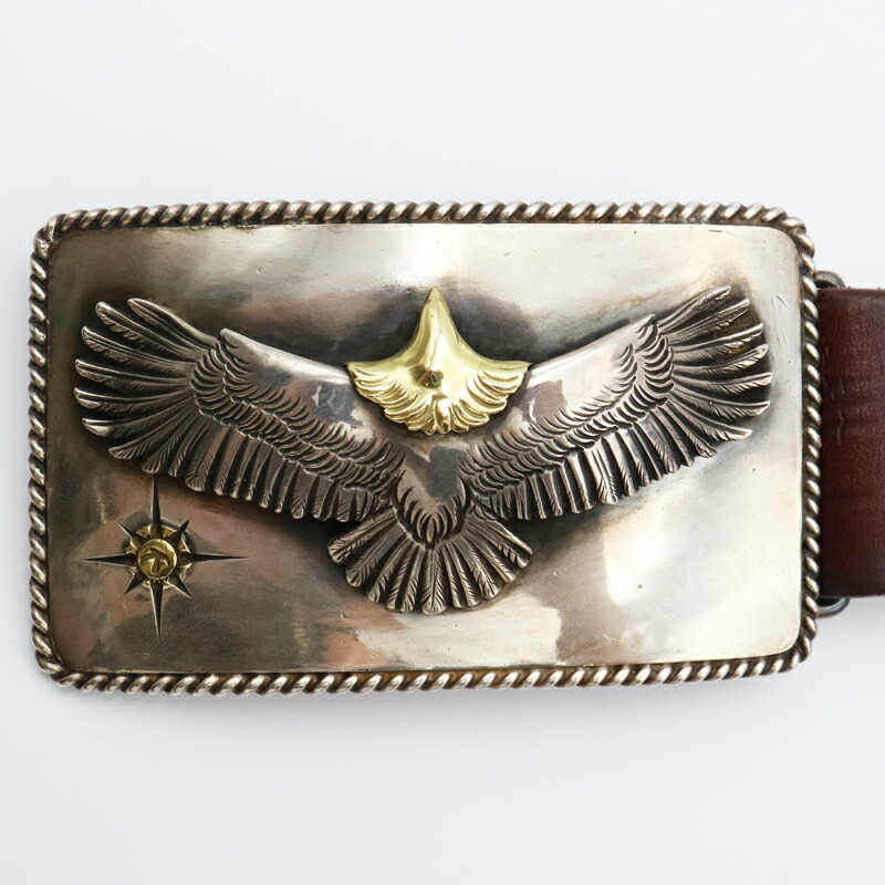 楽天市場】ゴローズ goro's 原宿フリージア 大イーグルバックルベルト