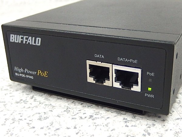 楽天市場】□□○ BUFFALO /バッファロー PoEインジェクタ BIJ-POE-1P
