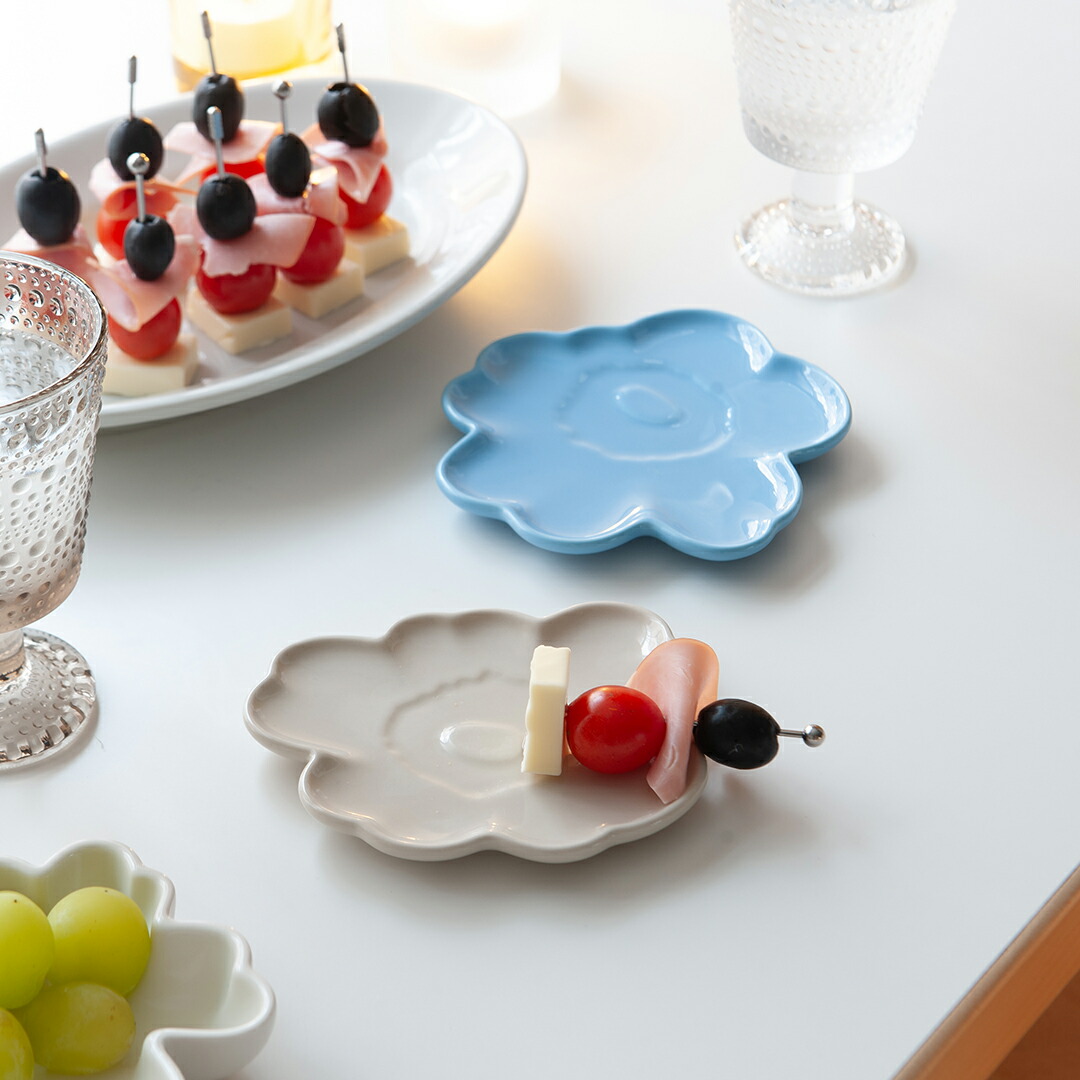 楽天市場】ウニッコ シェイプ プレート 13cm（マリメッコ／marimekko