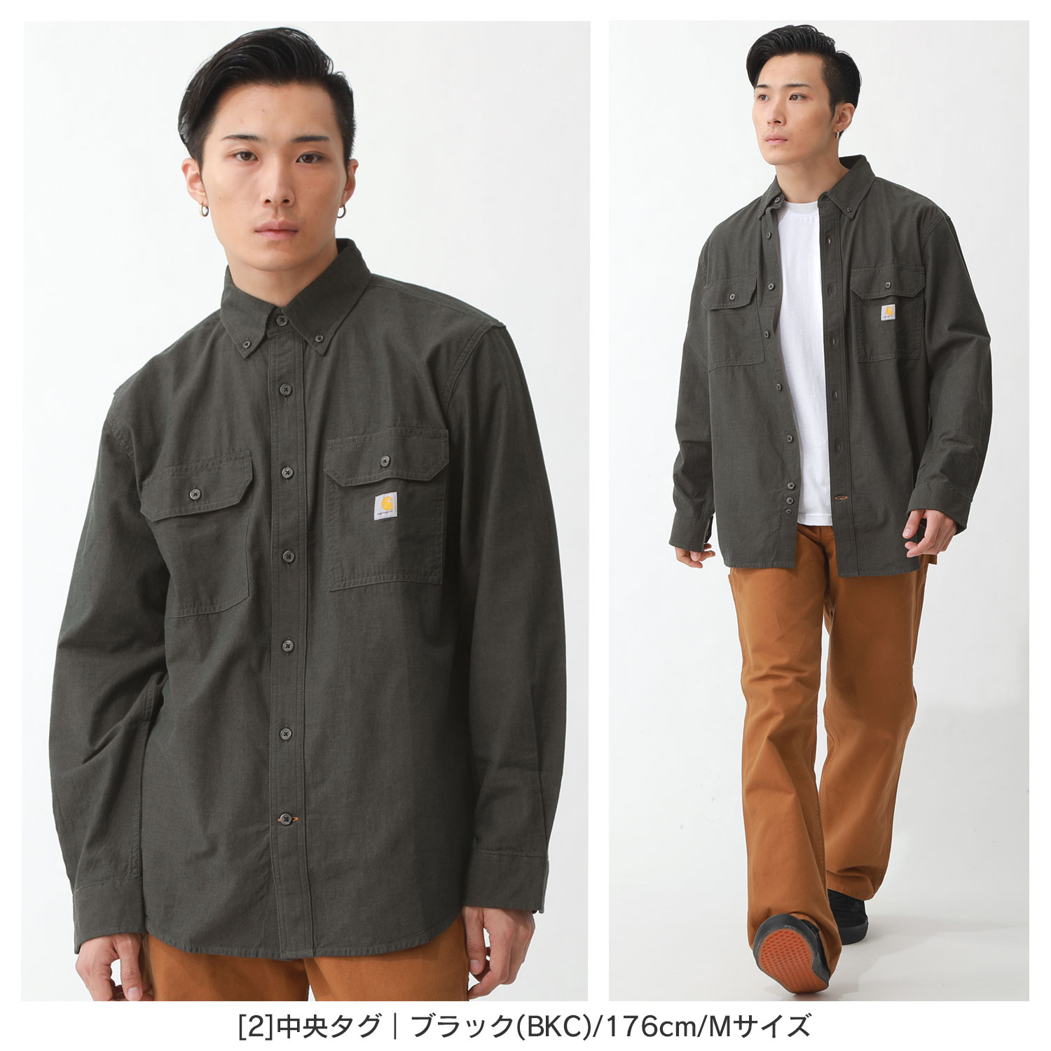 楽天市場】【送料無料】 Carhartt カーハート 長袖 シャツ メンズ