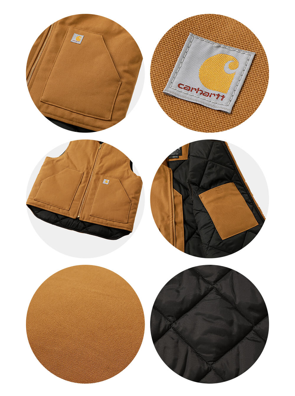楽天市場】【送料無料】 Carhartt カーハート ベスト メンズ 大きい