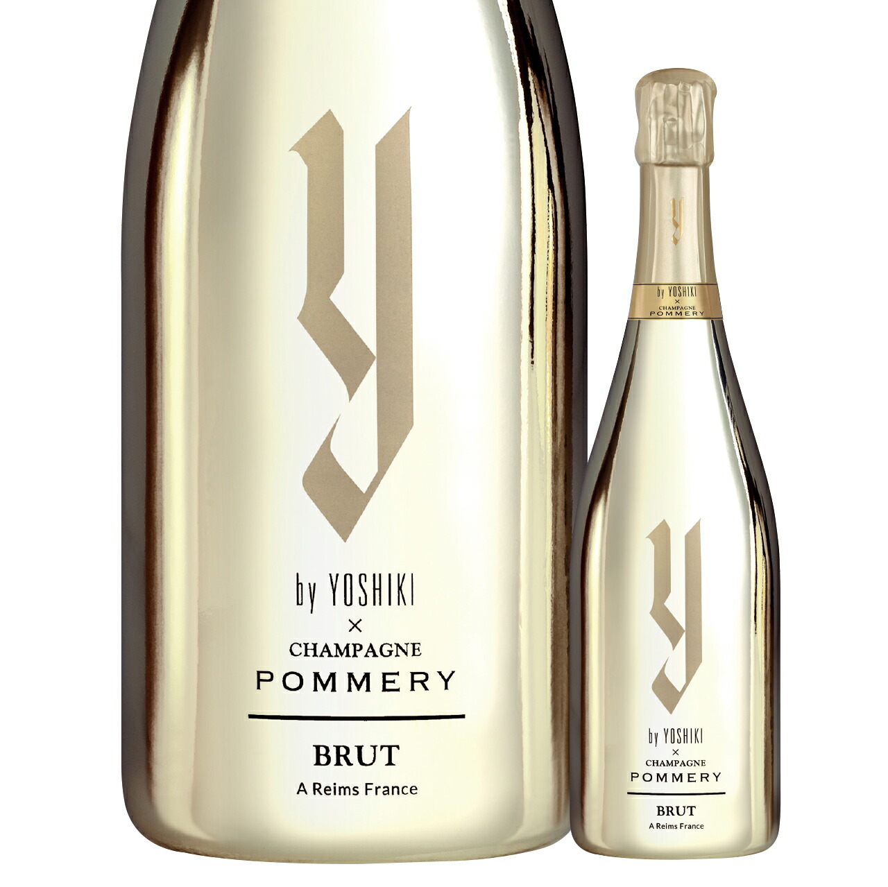 楽天市場】Y by YOSHIKI × CHAMPAGNE POMMERY BRUT【送料無料】ワイ