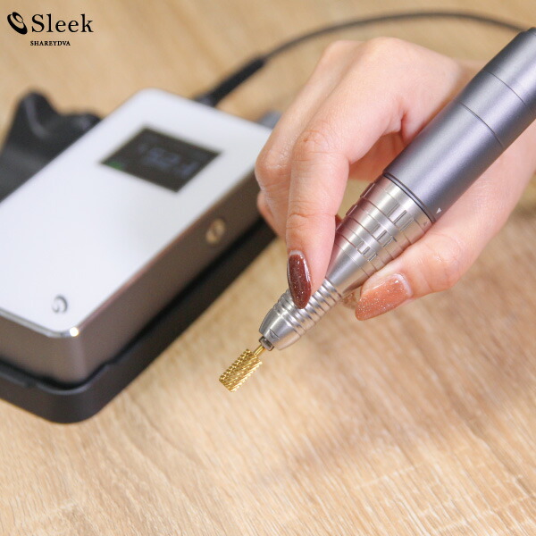 楽天市場】SHAREYDVA シャレドワ ネイルマシーン Sleek ホワイト 充電