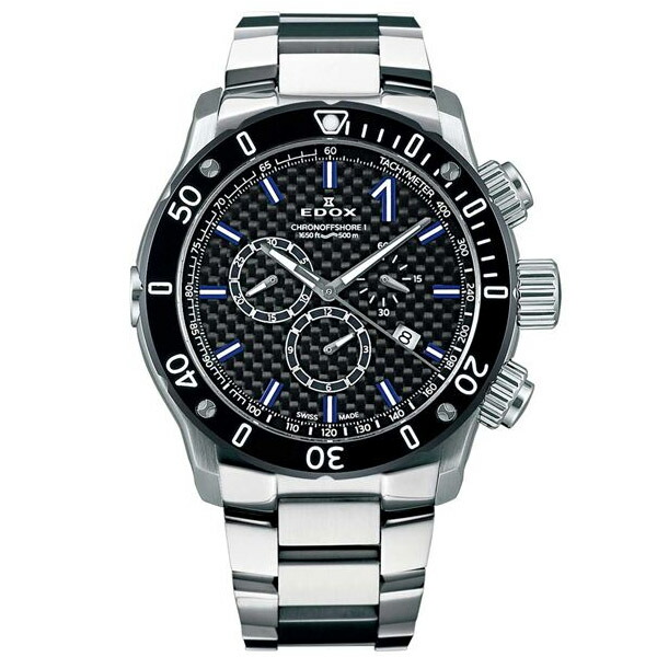楽天市場】EDOX エドックス クロノオフショア1 クロノグラフ デイト
