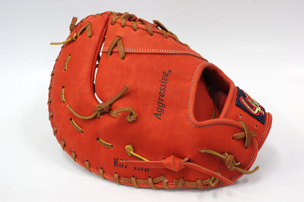楽天市場】久保田スラッガー 軟式 ファーストミット KSF-INB Fオレンジ