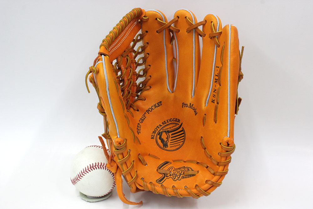 楽天市場】久保田スラッガー 軟式グローブ中学生 KSN-ML1 KSオレンジ