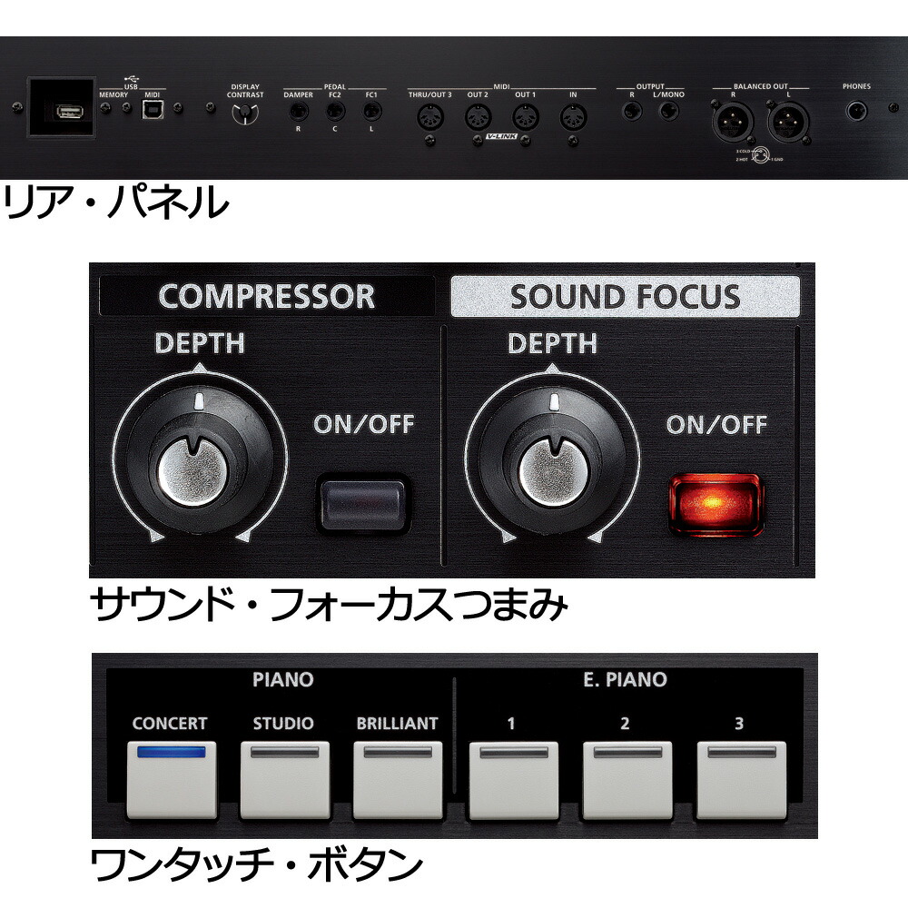 楽天市場】Roland RD-700NX 新品[ローランド][電子ピアノ