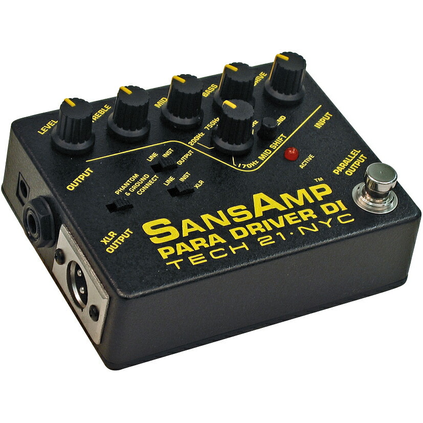楽天市場】【正規品】TECH21 SansAmp PARA DRIVER DI 新品 DIボックス