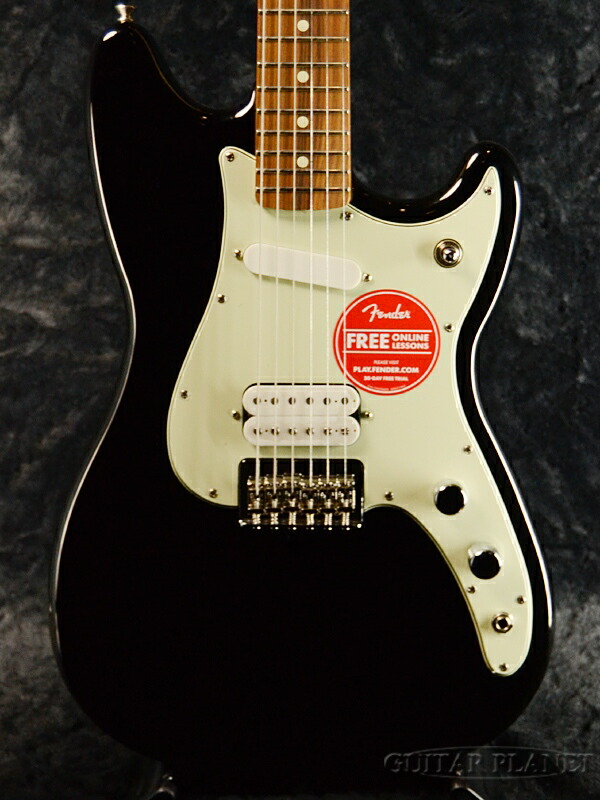 楽天市場】Fender Mexico DUO-SONIC HS -Black- 新品[フェンダー