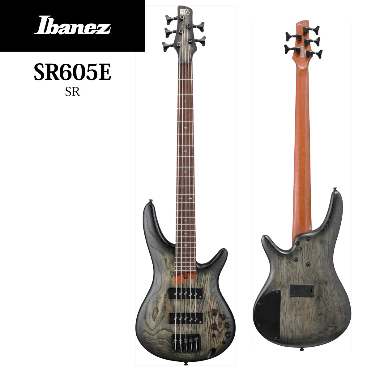 楽天市場】Ibanez SR605E -BKT(Black Stained Burst)- 新品