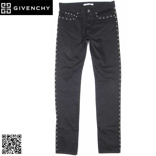 楽天市場】ジバンシー GIVENCHY メンズ スタッズ スリムパンツ 0908
