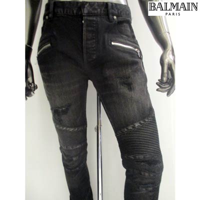 楽天市場】バルマン BALMAIN メンズ パンツ ボトムス ロゴ BALMAINロゴ