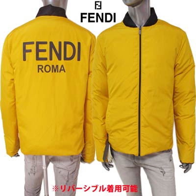 楽天市場】フェンディ FENDI メンズ アウター ジャケット ダウン ロゴ