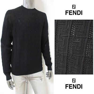 楽天市場】フェンディ FENDI メンズ トップス ニット セーター ロゴ