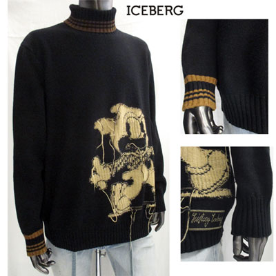 楽天市場】アイスバーグ(ICEBERG) メンズ ニット タートルネック 長袖