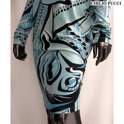 楽天市場】エミリオプッチ Emilio Pucci レディース ワンピース 長袖